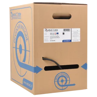 Câble U/Ftp Cat6A 650Mhz Int/Ext Dévidoir 305 M