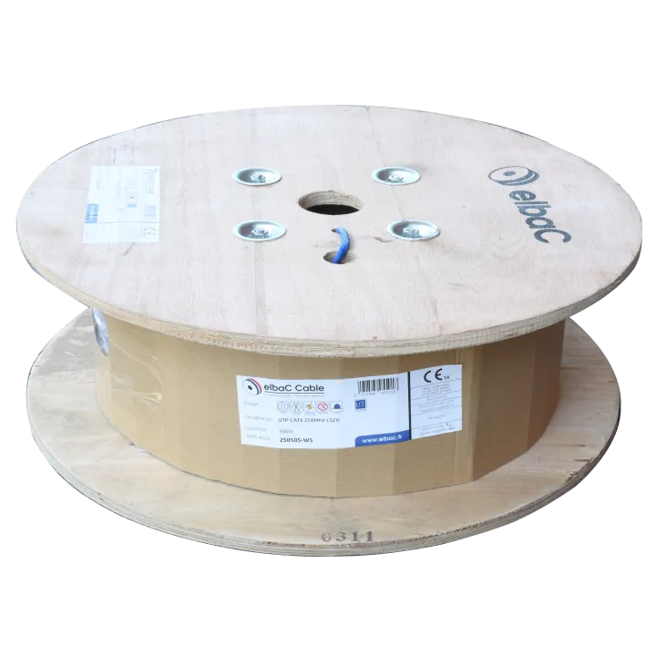 Câble Reseau Cat6 F/Utp 4Paire Le Touret De 500M 250535-W5