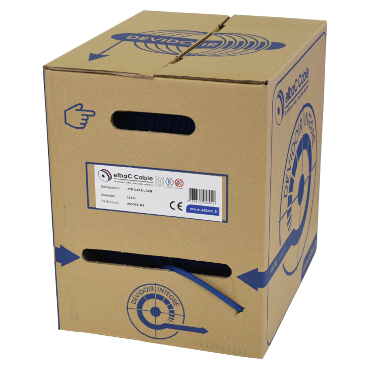 Utp Cat6 Lszh Dévidoir 305 M
