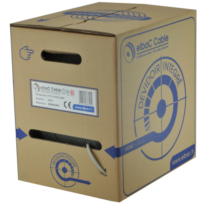 F/Utp Cat5E Lszh Dévidoir 305 M