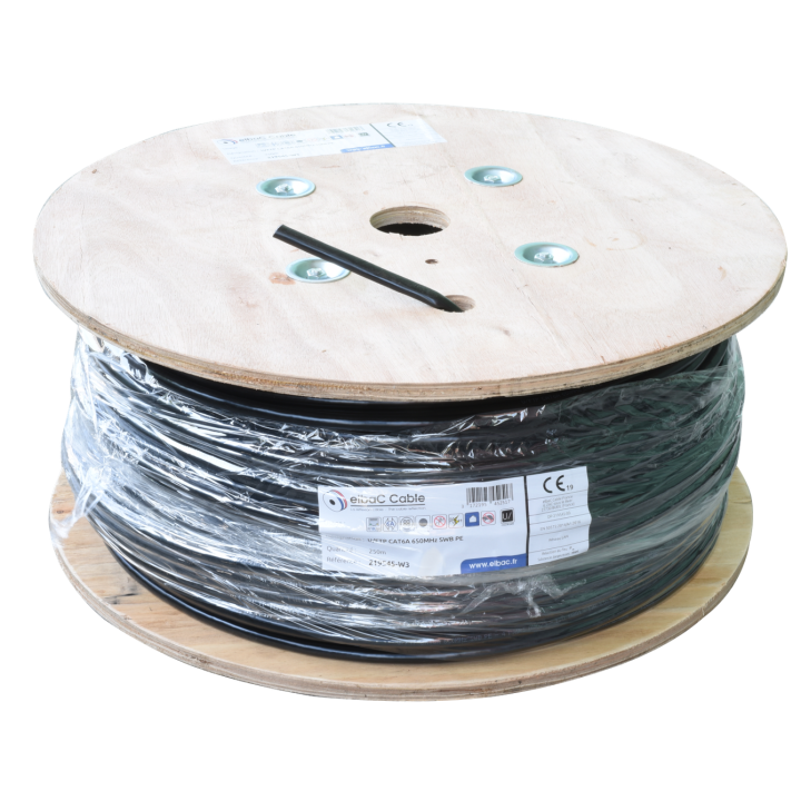 U/Ftp Cat6A 650Mhz Swb Pe Bob. Bois 250 M