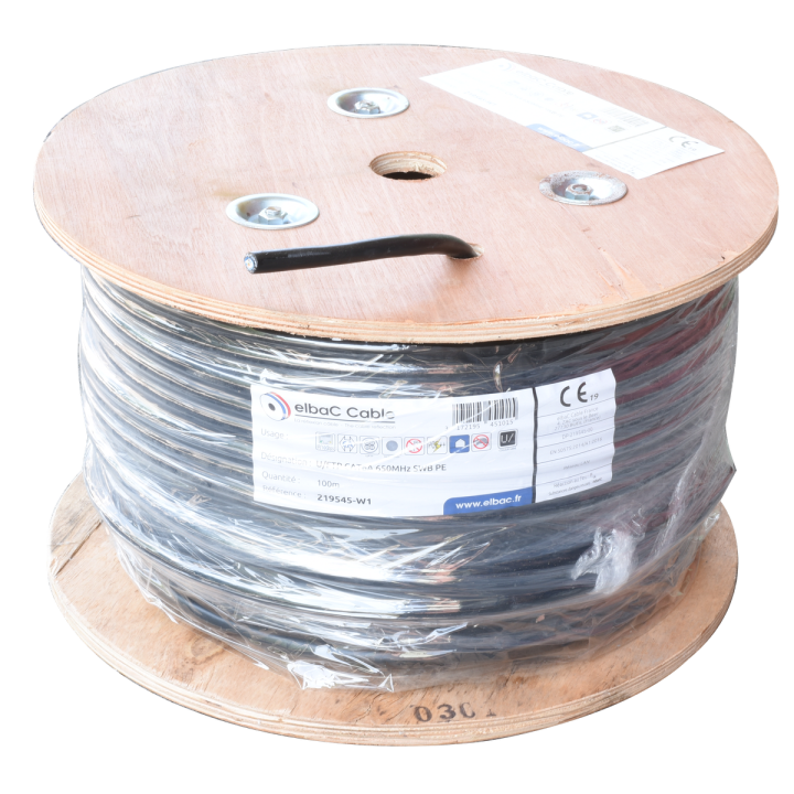 U/Ftp Cat6A 650Mhz Swb Pe Bob. Bois 100 M