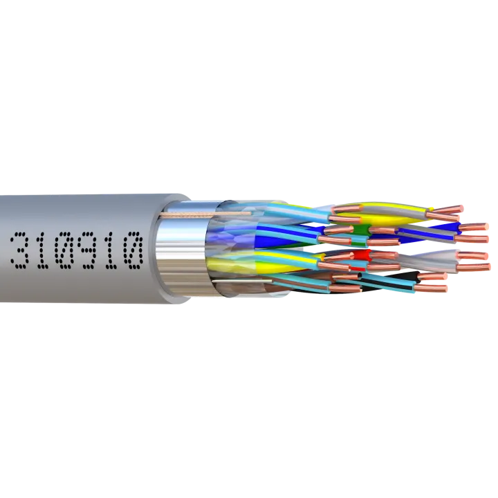 Câble Portier-Alarme 10 Paire Awg20 Les 100M 310910-W1