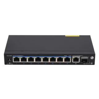 Switch 120W - 8×1Gbps/Poe+ & 1×1Gbps & 1Sfp Boîte 1 Pc