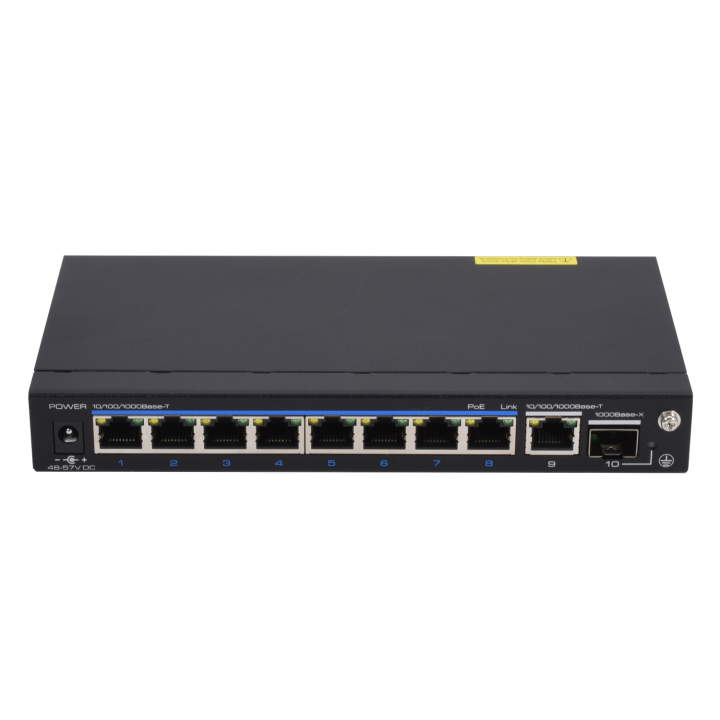 Switch 120W - 8×1Gbps/Poe+ & 1×1Gbps & 1Sfp Boite 1 Pc