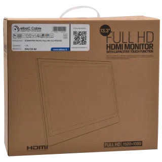 Ecran Pro Metal Full Hd 13.3 Pouces Boîte 1 Pc