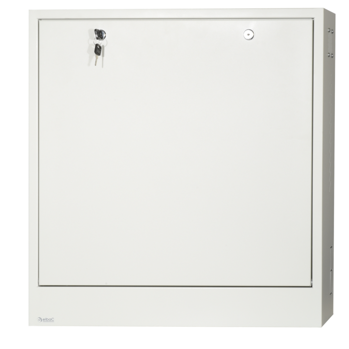 Coffret Mural Nvr/Switch 2U Gris Boite 1 Pc