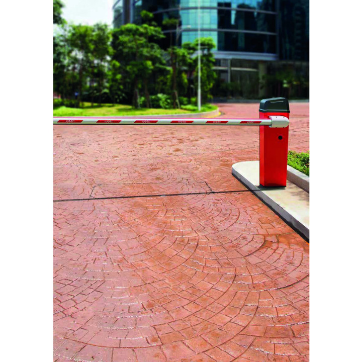 barriere b614 24v electromeca., carte elec., acc. instal. cle dev triangle