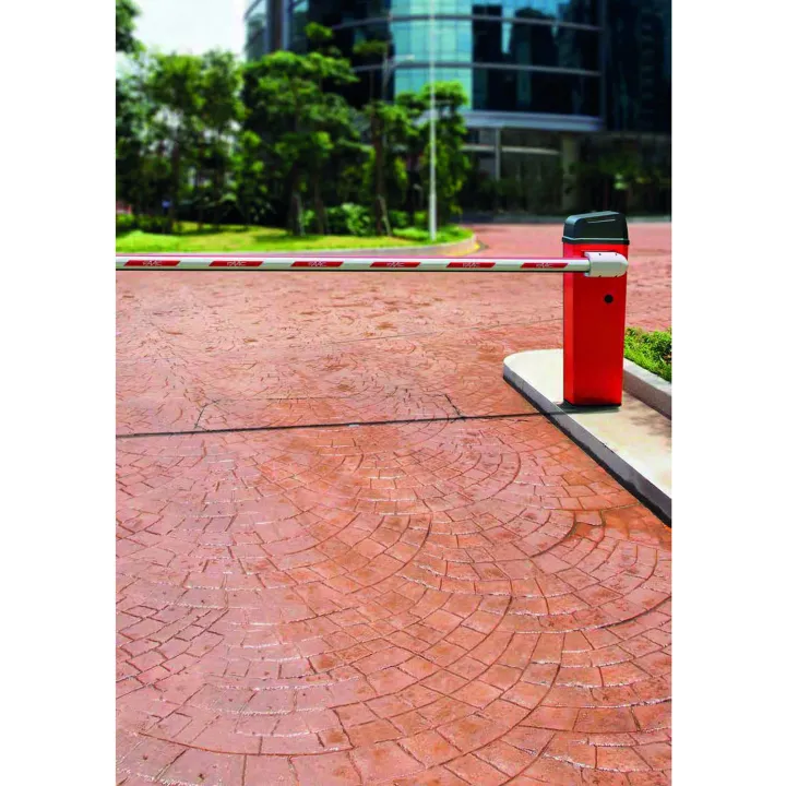 Corp De Barrière B614 Rouge Pour Lisse Jusqu'À 6M. Carte Électronique Intégrée