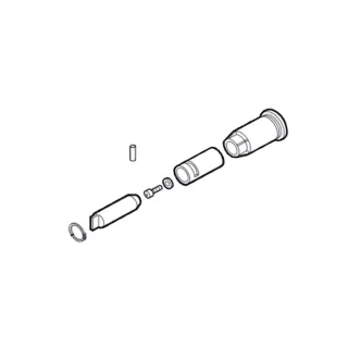615 - Deverrouillage Exterieur Par Cle Triangulaire Pour Barrieres 610 Et 615