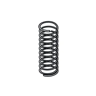 barriere 620/640 - ressort pour lisse entre 3,8m et 4,8m, diametre 7mm.