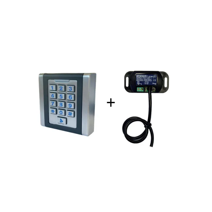 Kit Clavier recepteur anti vandale sans fil avec un récepteur 170RADIOKEY. 