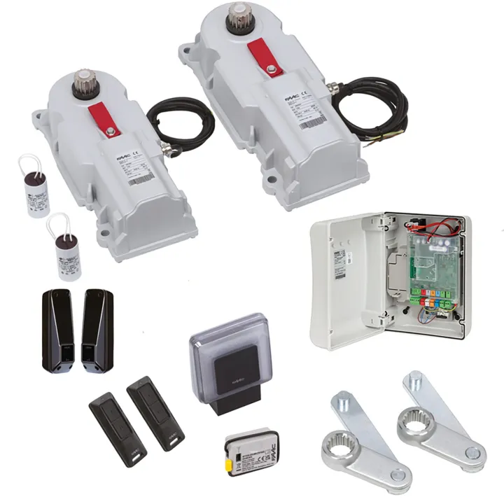 Alimentation Power Kit Enterré, Vantail Max 3,5M. Opérateurs 770N. 24V. Kit Sans Caisson