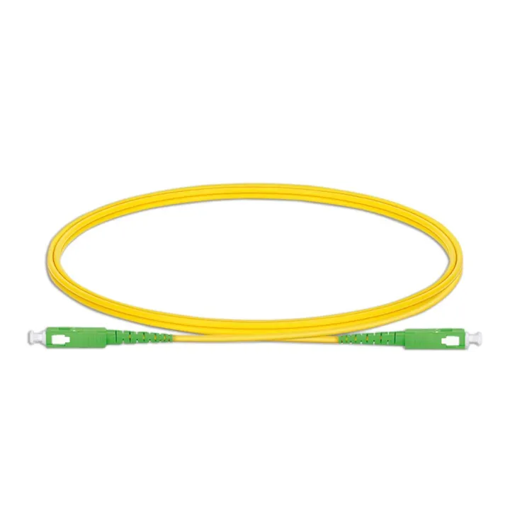 Cordon De Brassage À Fibre Optique Monomode De 1 Mètre Avec Connecteurs Sc/Apc