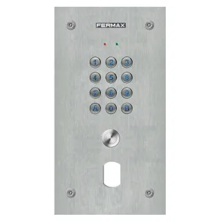 Clavier Memokey Inox Avec Percement Ptt