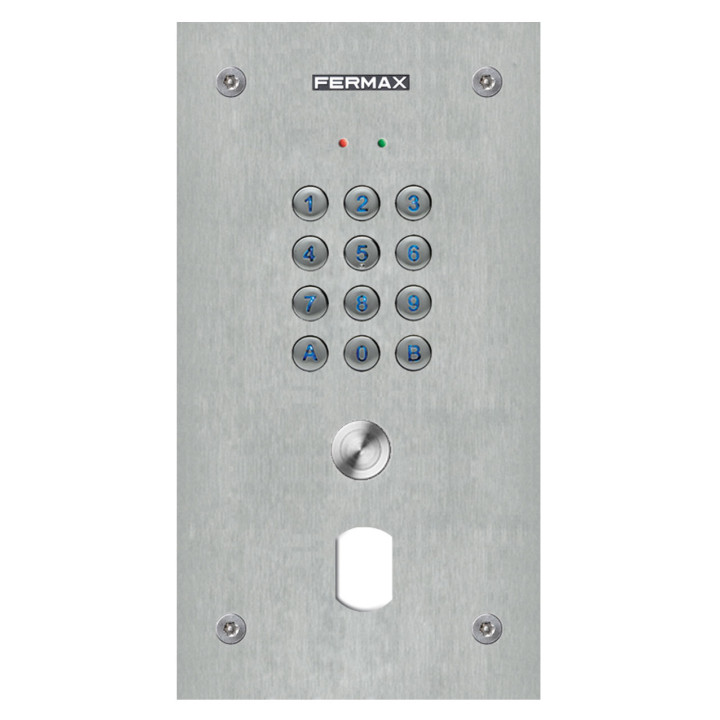 Clavier Memokey Inox Avec Percement Ptt