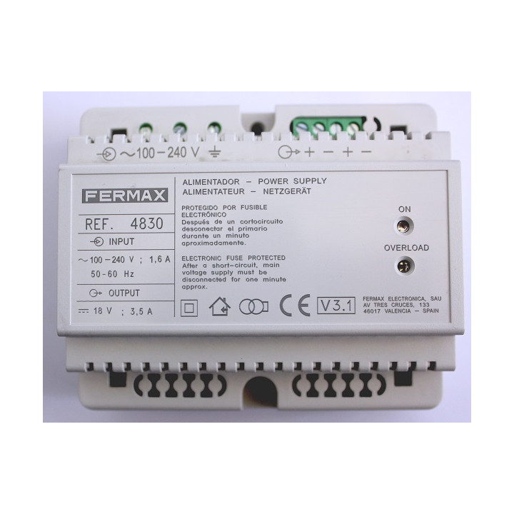 Alimentation 18Vdc/3,5A