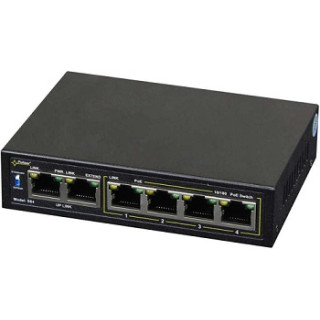 SWITCH IP 4 PORTS POE