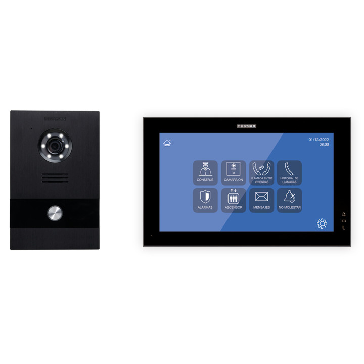 Kit vidéo Meet 1Bp Wit 10" Noir