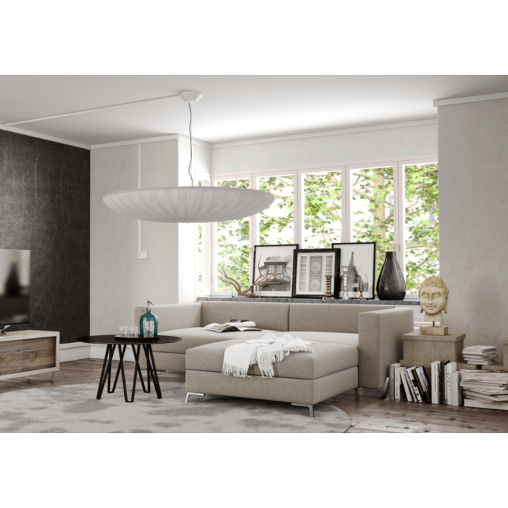 Moulure Optima Tm 52X20 2 Compartiments Blanche