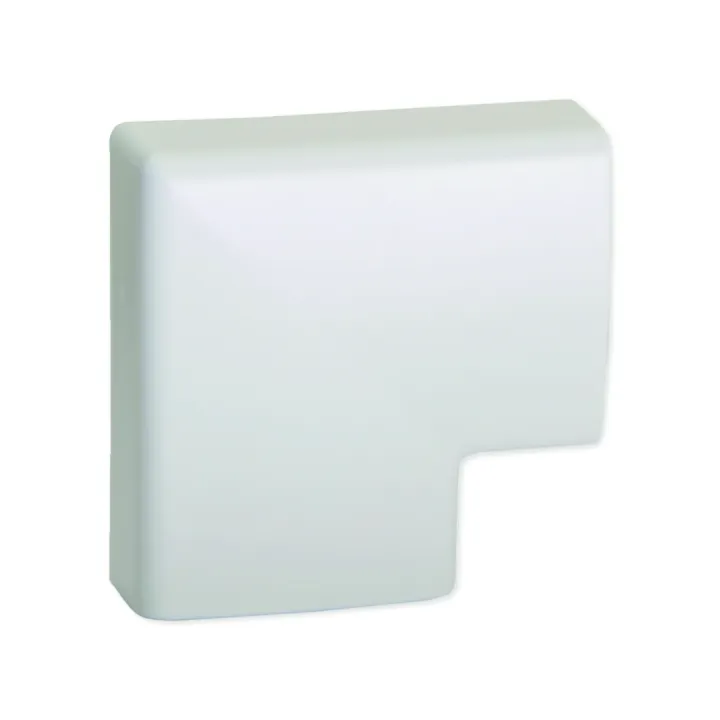 Angle Plat Pour Optima Tm 52X20 Blanc
