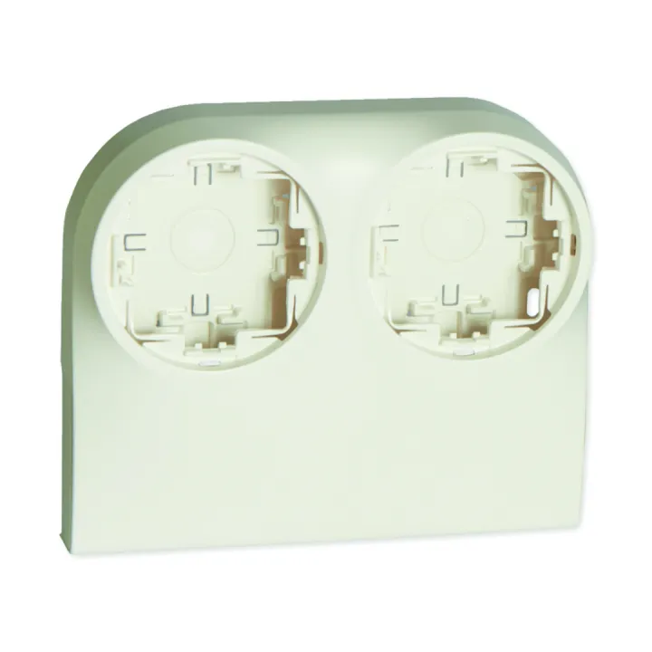 Boîtier Double Pour Appareillages Optimatm Sur Optima Tm 52X20 Blanc