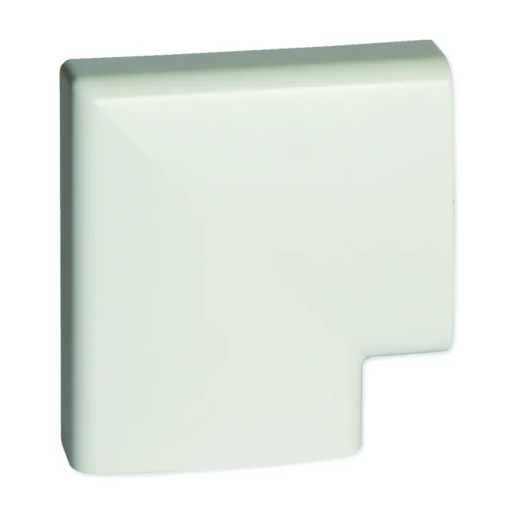 Angle Plat Pour Optima Tm 80X22 Blanc