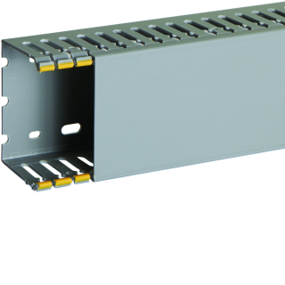 Goulotte de câblage au pas de 12,5 T1-D 80x60 grise