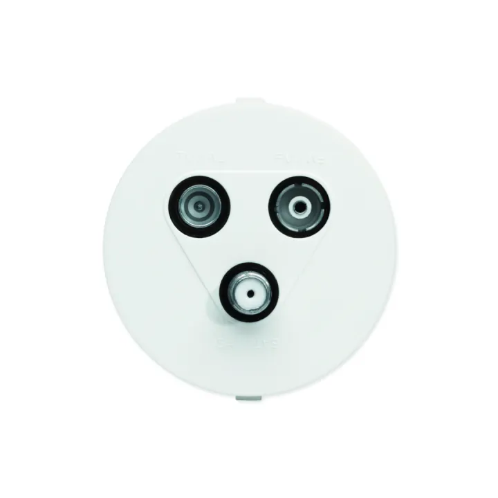 Prise Optima Tv, Fm, Sat 1E Blanche
