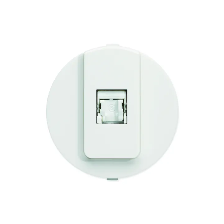 Prise Optima Rj45 Catégorie 6 Utp Grade 1 Blanche