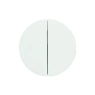 Interrupteur 3 En 1 Optima Double Ou Va-Et-Vient Ou Bouton Poussoir Blanc