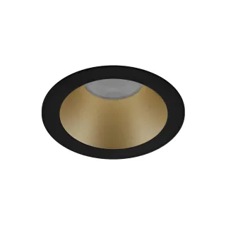 Spot Bora Rdh Evo 7W 800Lm 60° Ip65 Dim Noir Mat - Laiton Mat