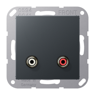 Enjoliveur Pmy Deux Noyaux Modular Jack / L Ivoire