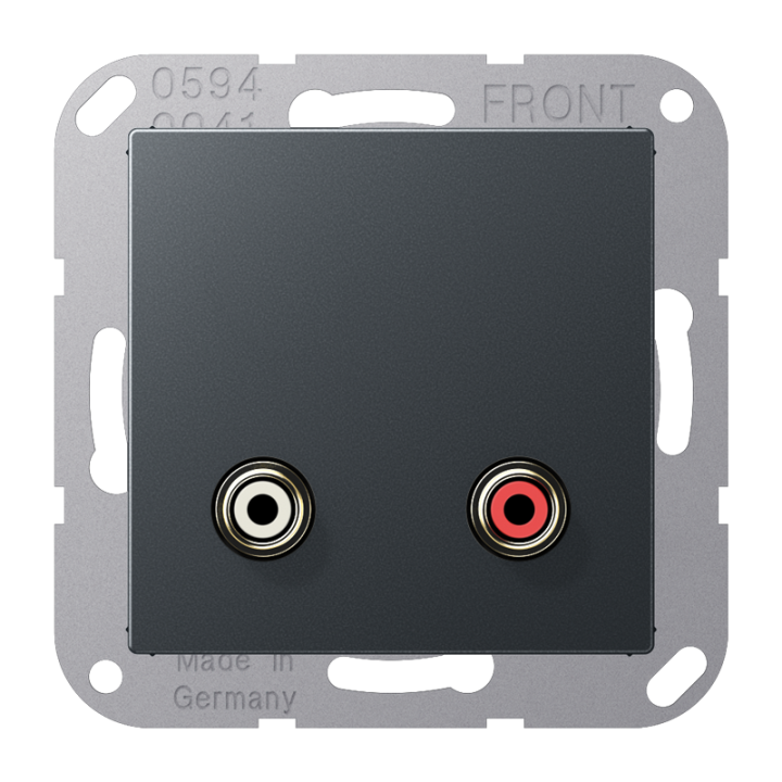 Enjoliveur Pmy Deux Noyaux Modular Jack / L Ivoire