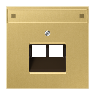 Enjoliveur obturateur avec support / LS 990 blanc mat