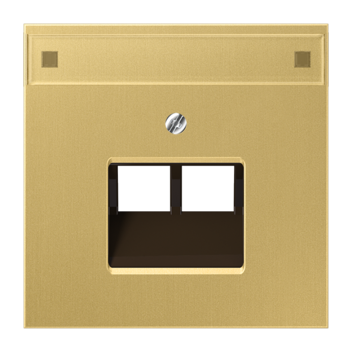 Enjoliveur obturateur avec support / LS 990 blanc mat