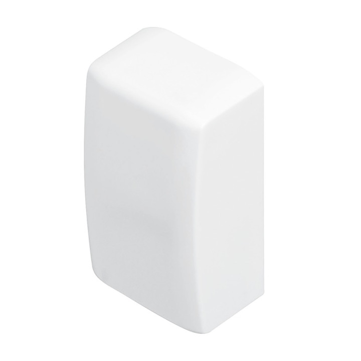 Embout pour moulure Keva 32mmx12mm - PVC Blanc Artic