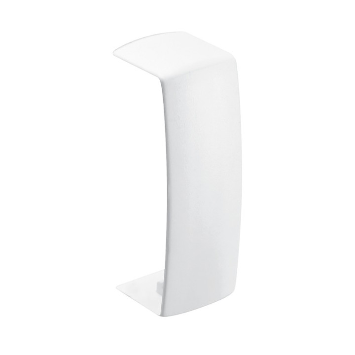 Joint de couvercle recouvrant pour moulure Keva 32mmx12mm - PVC Blanc Artic