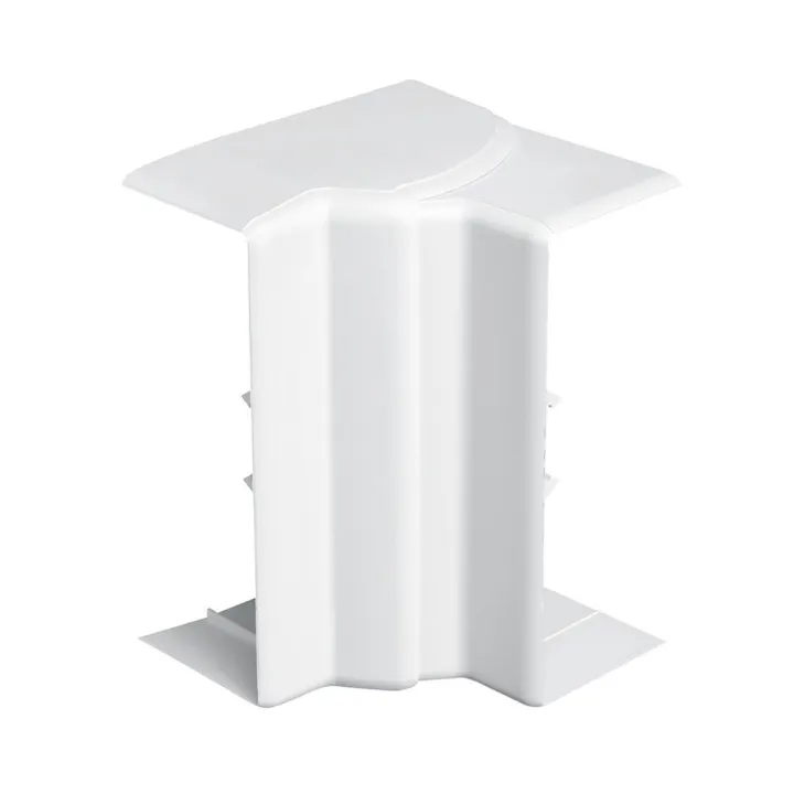 Angle Intérieur Variable 80° À 120° - Pour Goulotte Logix 50X50Mm - Blanc Artic