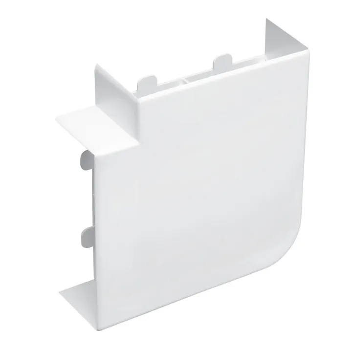 Angle Plat - Pour Goulotte Logix 50X50Mm - Blanc Artic