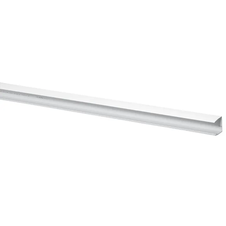 Goulotte Logix 45-50X50Mm-1 Compartiment-2M-Livré Sans Couvercle-Pvc Blanc Artic