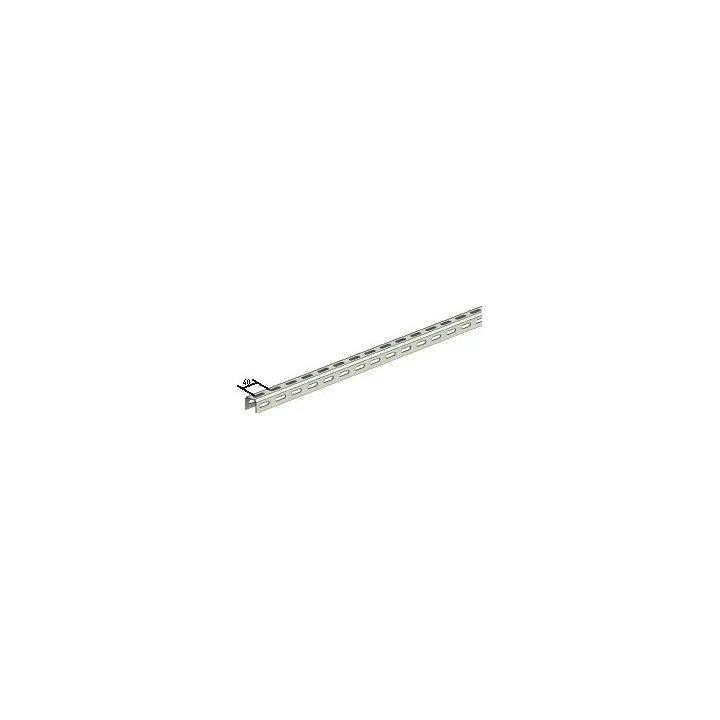 Profil Perforé En U U24/24 Perforation 7X25Mm Et Longueur 3M Finition Gs