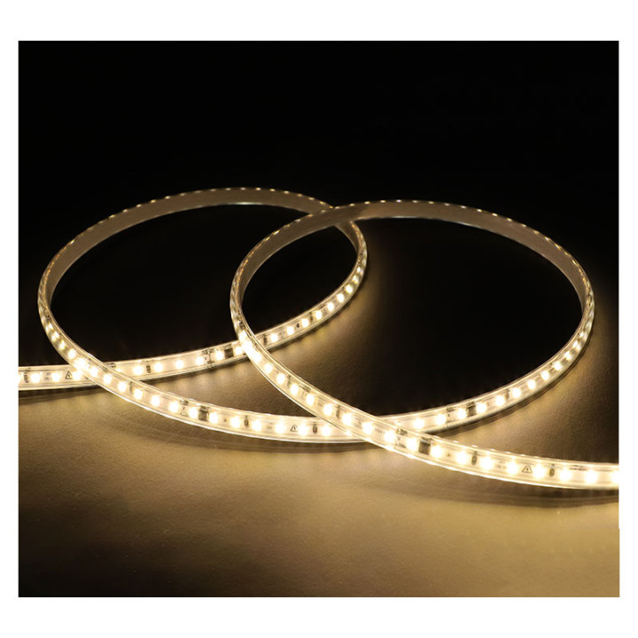 Bobine 2835 50M 8W 3000K Ip65 + Alim