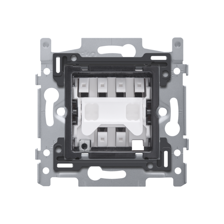 Socle Bouton-Pouss. No/Nf, Connexion Rapide, Niko Rocker Toggle