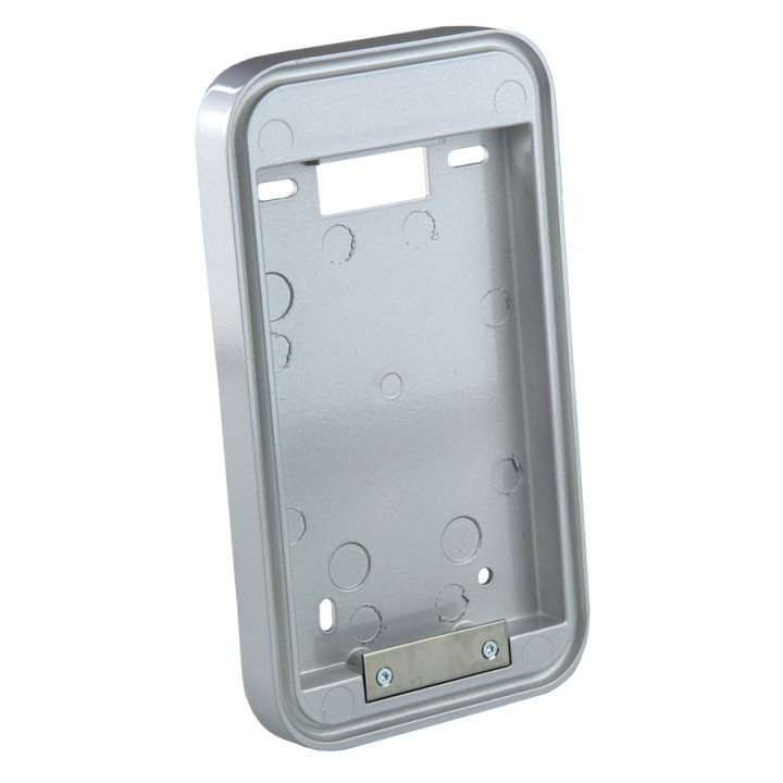 Boîtier de pose en saillie pour Portacode Andy compact argent Boîtier de pose en saillie pour Portacode Andy compact argent