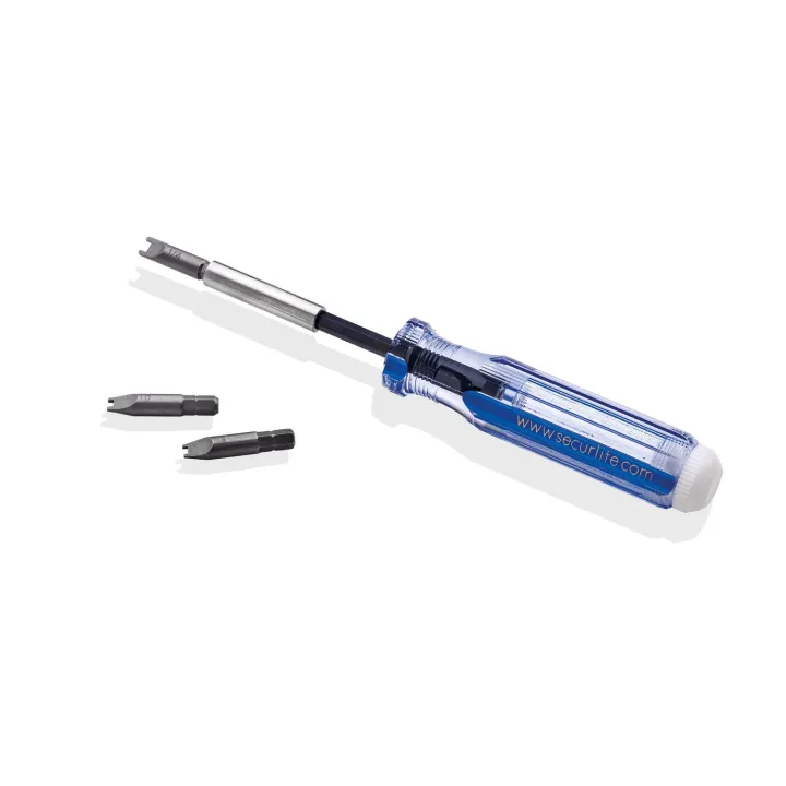Outil / Insert D’Ouverture Luminaire Pour Vis Inviolables M6 (2 Points Logés)