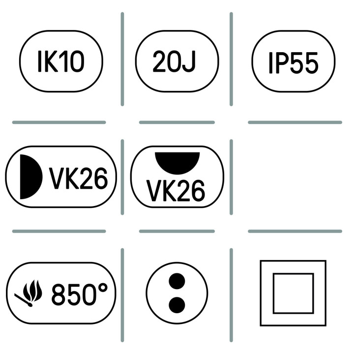 Voila Blanc Module Led 2400 4000K+Détecteur-Vav
