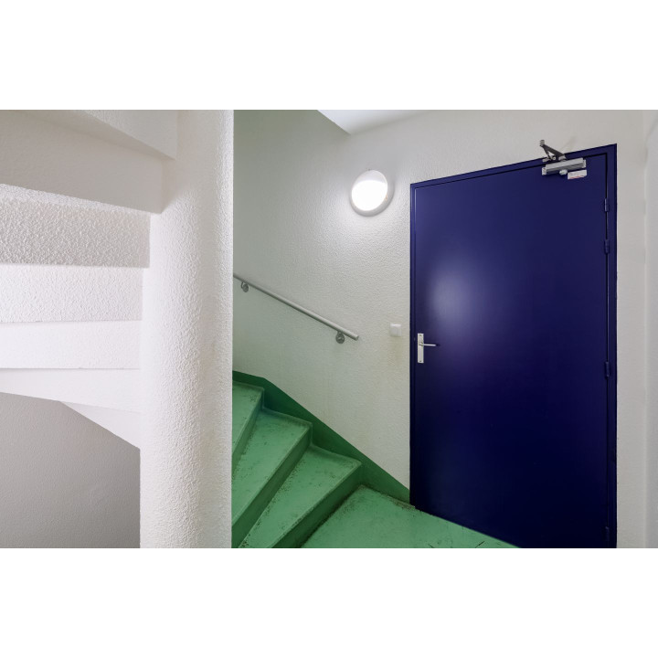 Voila Acces Asymétrique Blanc Module Led 3600 Lm 4000K Avec Dét