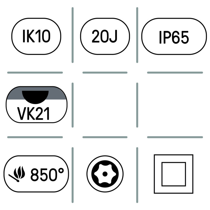 Senspot 1630Lm 4000K Ik10 Ip65 Ø174Mm Hf Pro Radio Preav Ex/Ve Bl