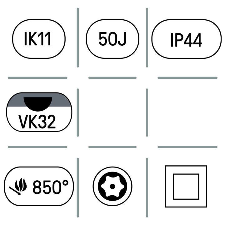 Senspot Ip44 Module Led 1700 4000K Version Esclave Avec Alimentum